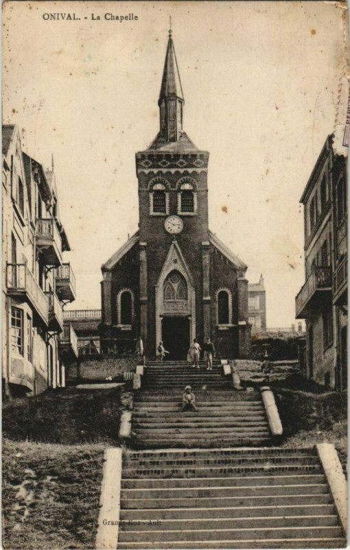 Carte postale ancienne Onival-sur-Mer La Chapelle