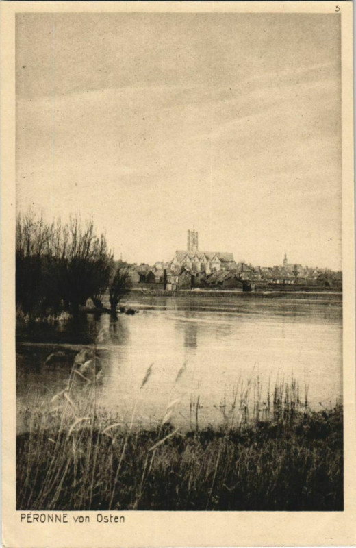 Carte postale ancienne Guerre Peronne von Osten