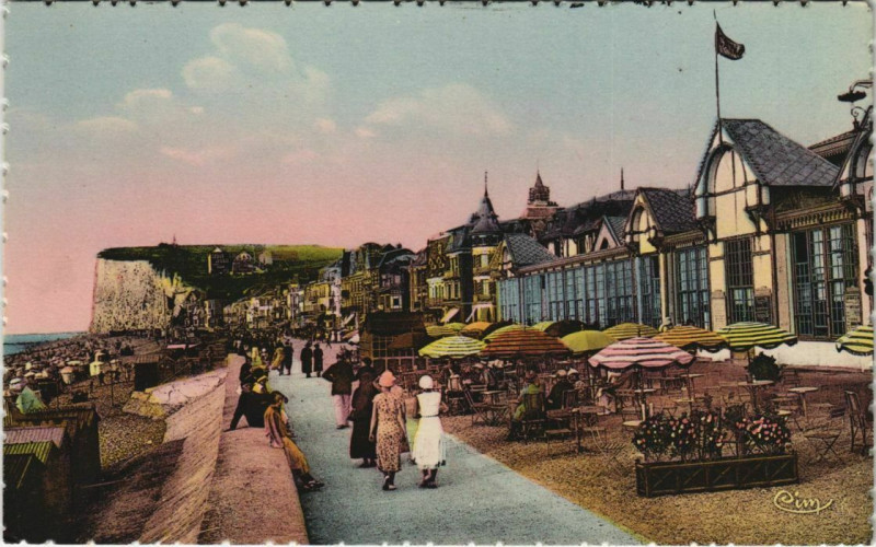 Carte postale ancienne Mers-les-Bains Le Casino à Mers-les-Bains