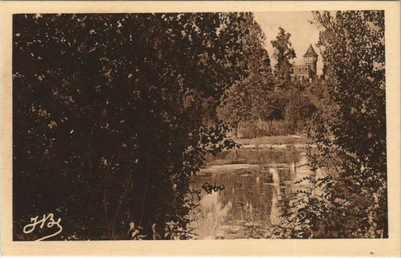 Carte postale ancienne Peronne Autour du Cam