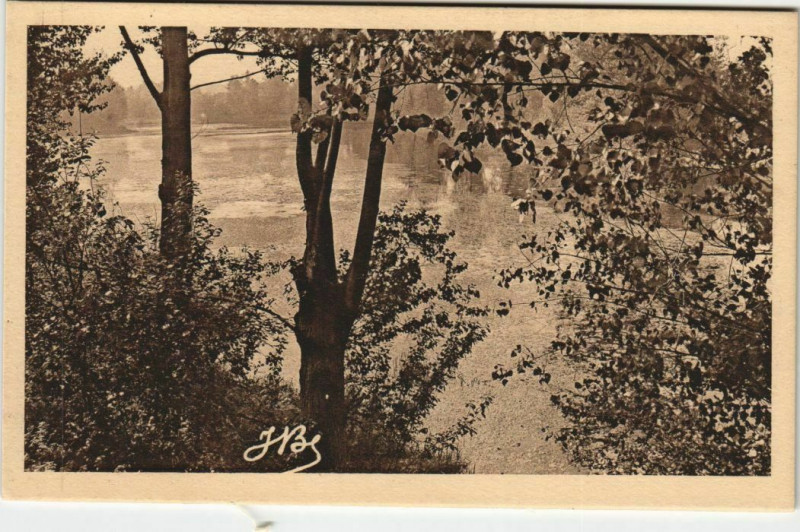 Carte postale ancienne Peronne Autour du Cam
