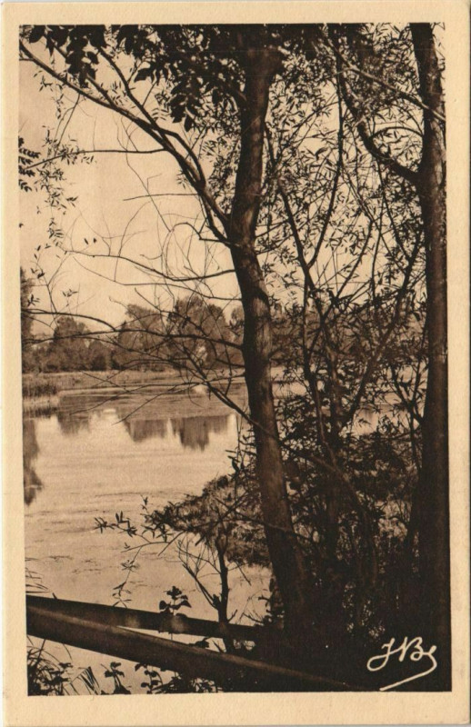 Carte postale ancienne Peronne Autour du Cam