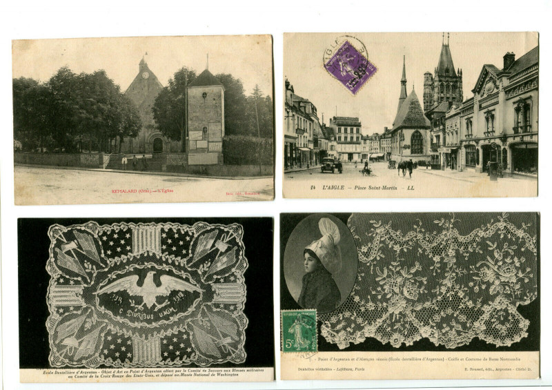 Carte postale ancienne Orne Lot de 10 cartes