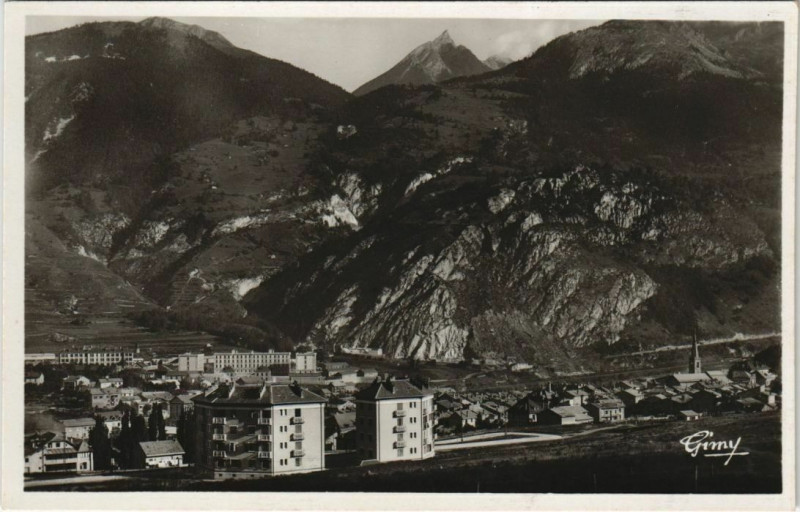 Carte postale ancienne Modane Vue Generale à Modane