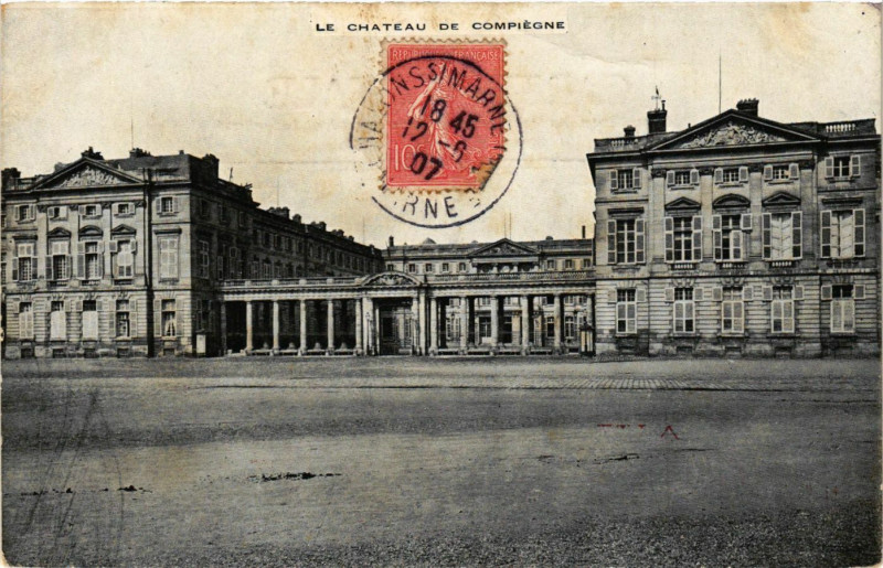 Carte postale ancienne Le Chateau de Compiegne