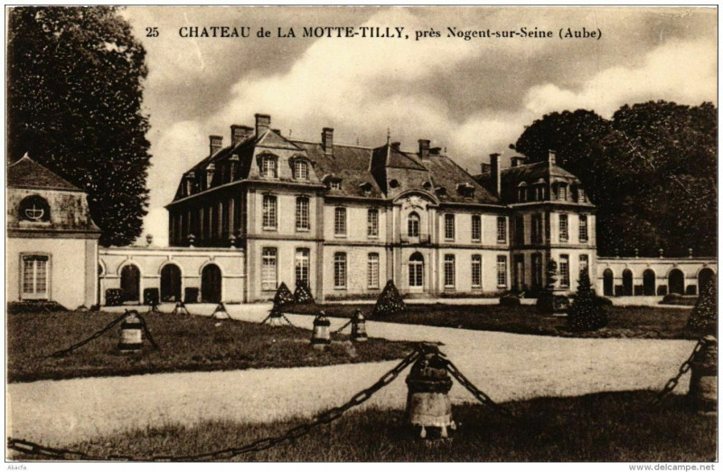 Carte postale ancienne Chateau de La Motte-Tilly pres Nogent-sur-Seine à La Motte-Tilly