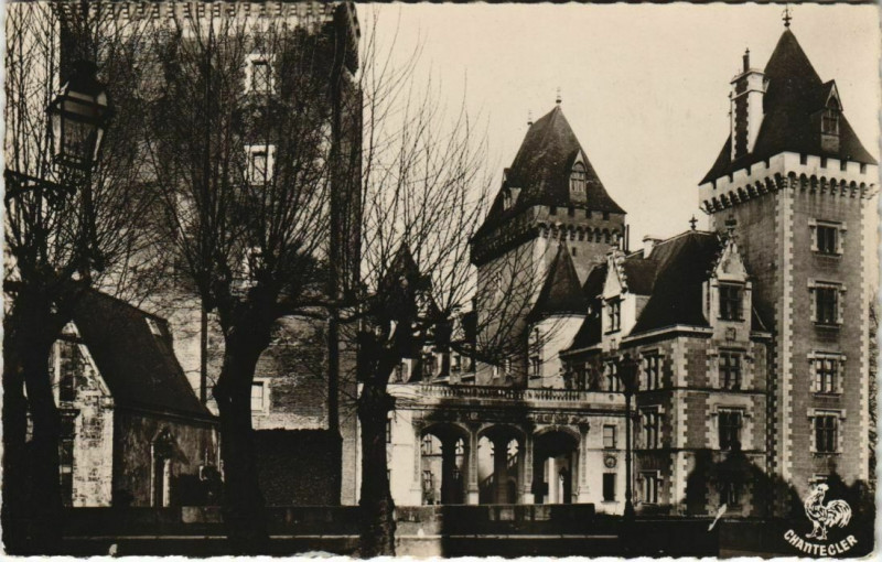 Carte postale ancienne Pau Chateau d'Henri Iv France à Pau