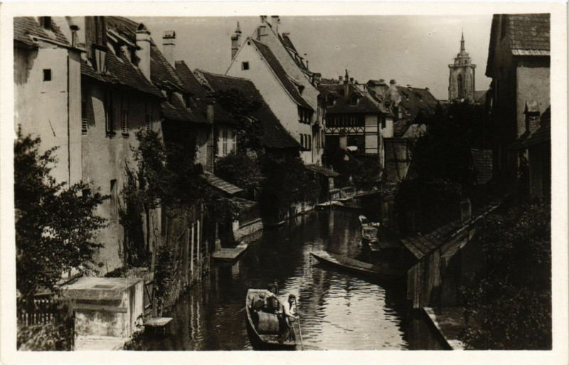 Carte postale ancienne Colmar - La Rauch à Colmar