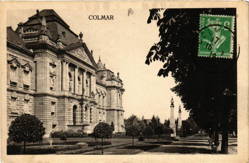 Carte postale ancienne Colmar à Colmar