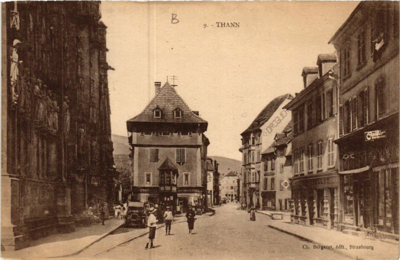 Carte postale ancienne Thann à Thann