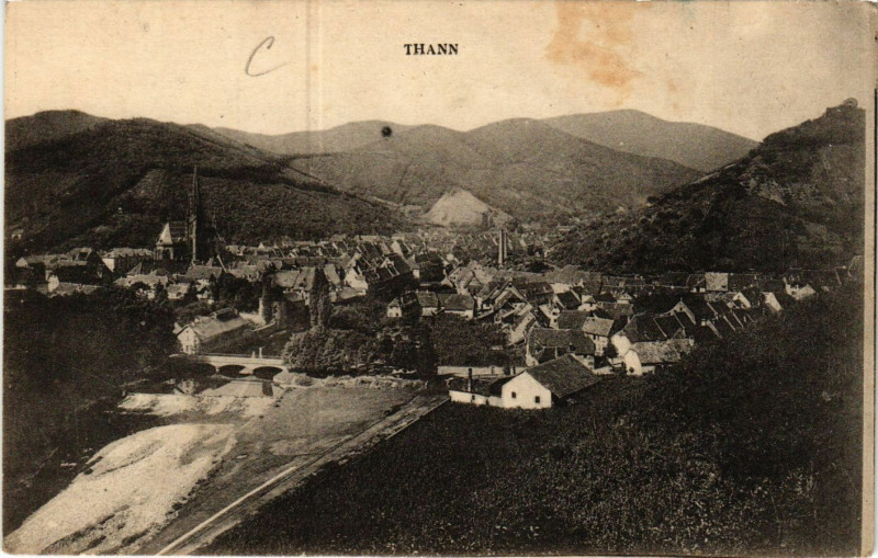 Carte postale ancienne Thann à Thann