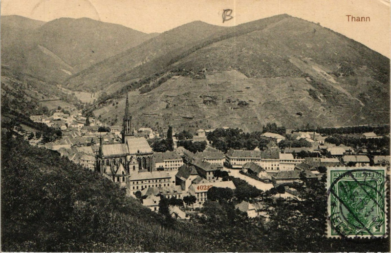 Carte postale ancienne Thann à Thann