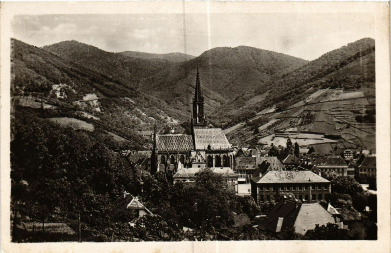 Carte postale ancienne Thann - Vue Générale à Thann