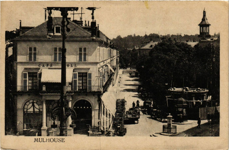 Carte postale ancienne Mulhouse à Mulhouse