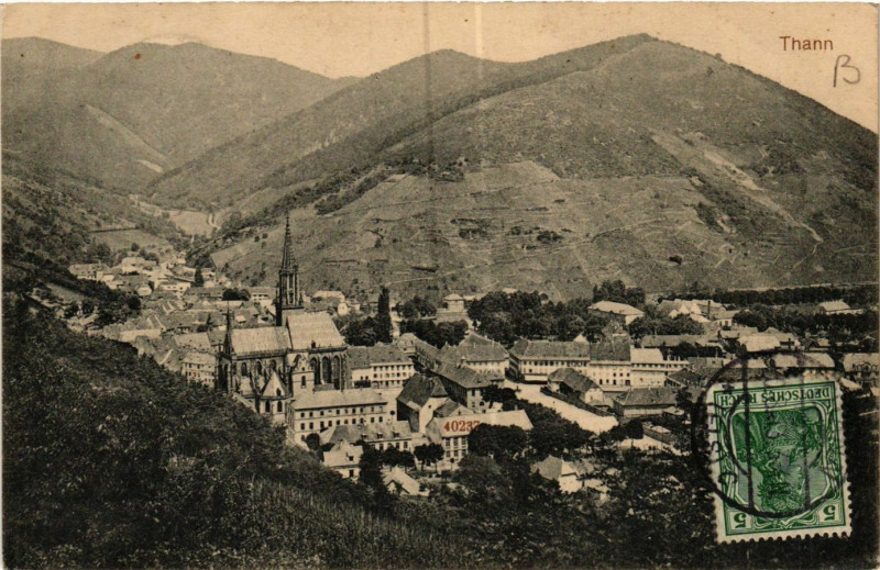 Carte postale ancienne Thann à Thann