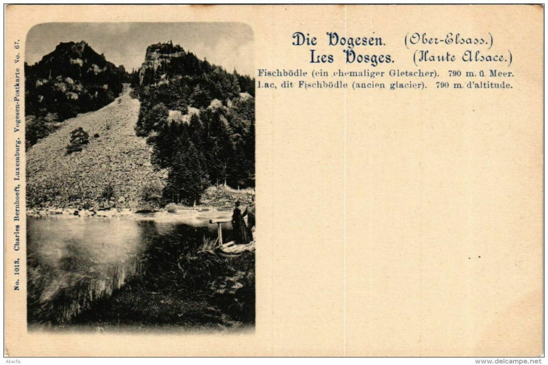 Carte postale ancienne Haute-Alsace