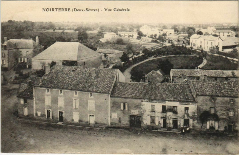 Carte postale ancienne Noirterre Vue Generale