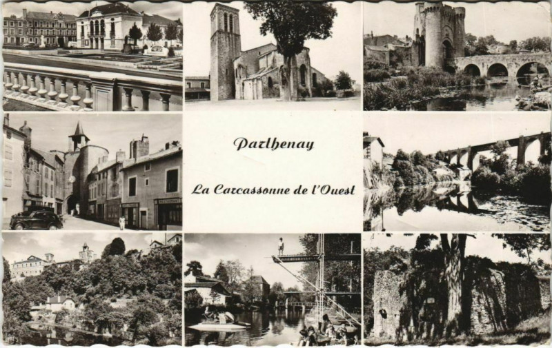 Carte postale ancienne Parthenay La Carcassonne de l'Ouest - Scenes à Parthenay