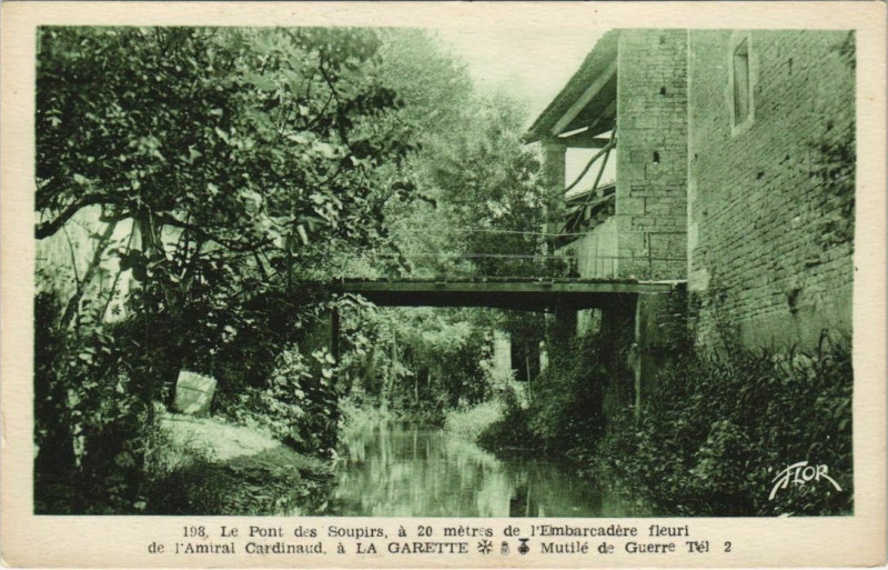 Carte postale ancienne Le Pont des Soupirs