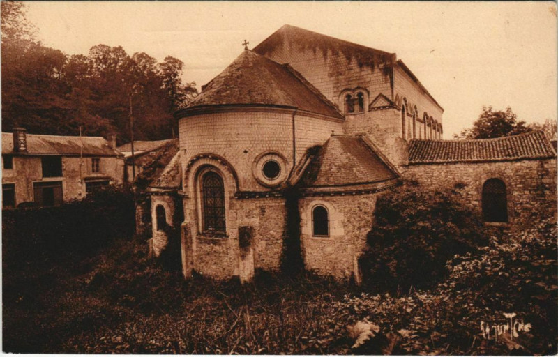 Carte postale ancienne Saint-Generoux Eglise