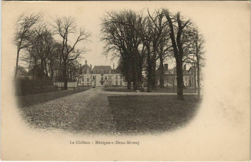 Carte postale ancienne Menigoute Le Chilleau