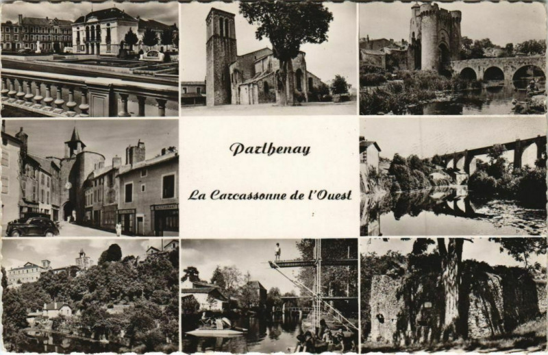 Carte postale ancienne Parthenay La Carcassonne de l'Ouest - Scenes à Parthenay