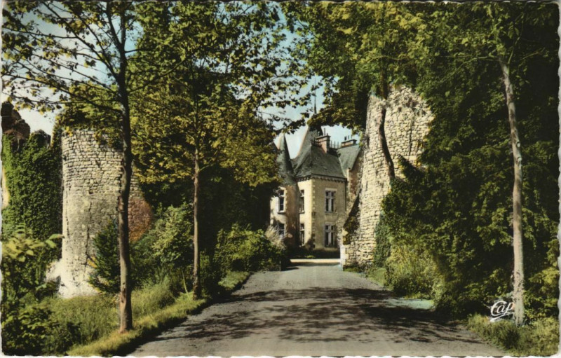 Carte postale ancienne Bressuire Le Chateau à Bressuire