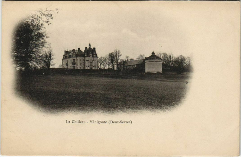 Carte postale ancienne Menigoute Le Chilleau