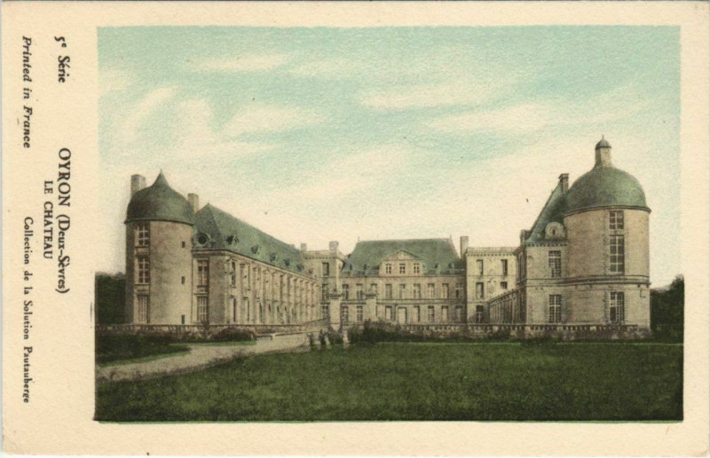 Carte postale ancienne Oiron Le Chateau