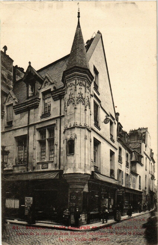 Carte postale ancienne Paris 3e 64 rue Vieille-du-Temple à Paris 3e