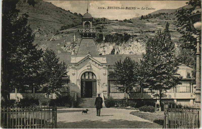 Carte postale ancienne Brides-les-Bains Le Casino à Brides-les-Bains
