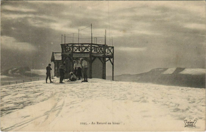 Carte postale ancienne Au Revard en Hiver