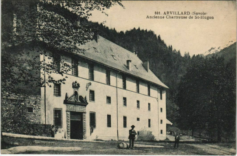 Carte postale ancienne Arvillard Ancienne Chartreuse de Saint-Hugon à Arvillard