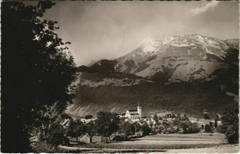 Carte postale ancienne Jarsy Massif du Colombier à Jarsy
