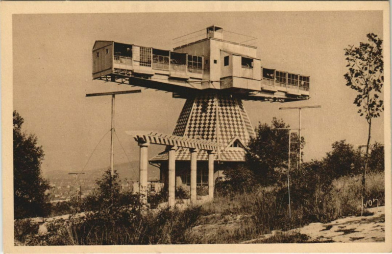 Carte postale ancienne Aix-les-Bains Le Solarium à Aix-les-Bains