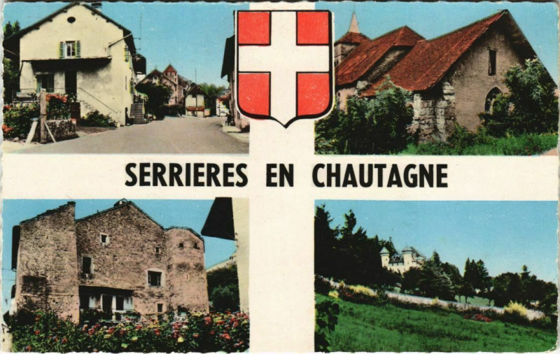 Carte postale ancienne Serrieres-en-Chautagne Scenes