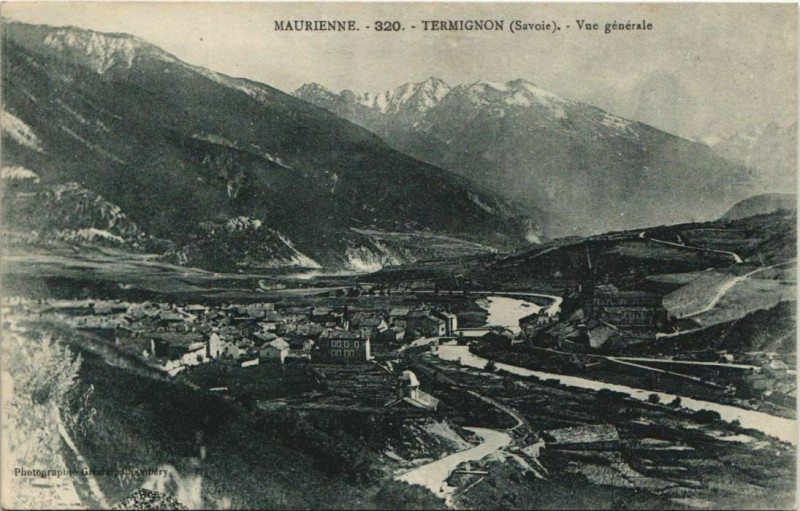 Carte postale ancienne Termignon Vue Generale