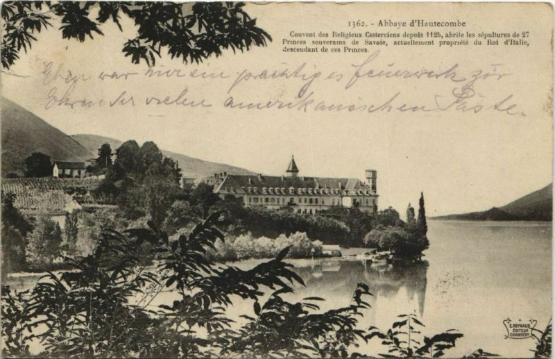 Carte postale ancienne Abbaye d'Hautecombe