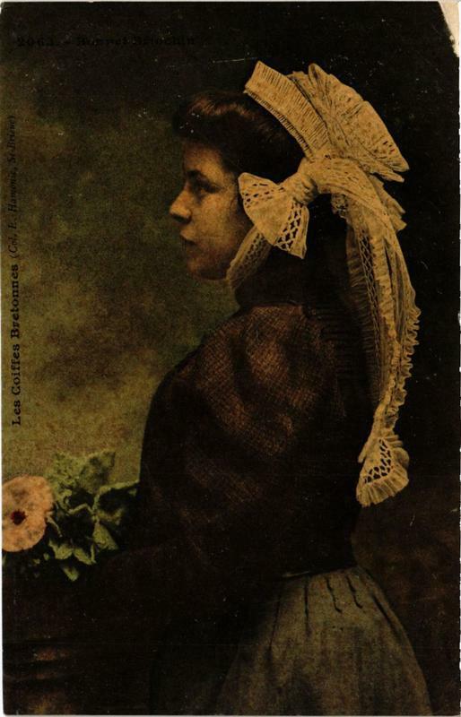 Carte postale ancienne Bonnet Briochin Folklore
