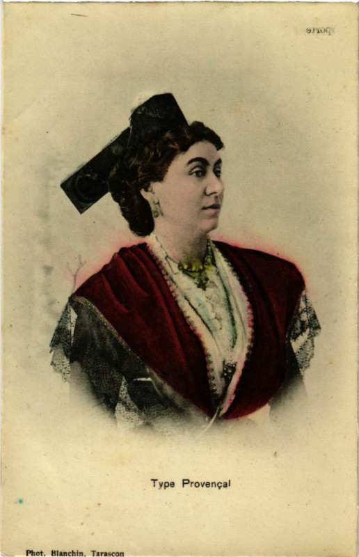 Carte postale ancienne Type Provencal - Folklore - Types