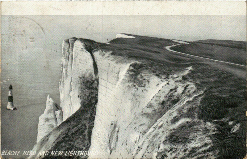 Carte postale ancienne Beachy Head Lighthouse Phare