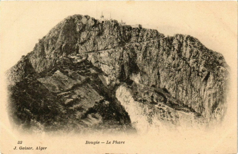 Carte postale ancienne Bougie Le Phare Lighthouse Phare