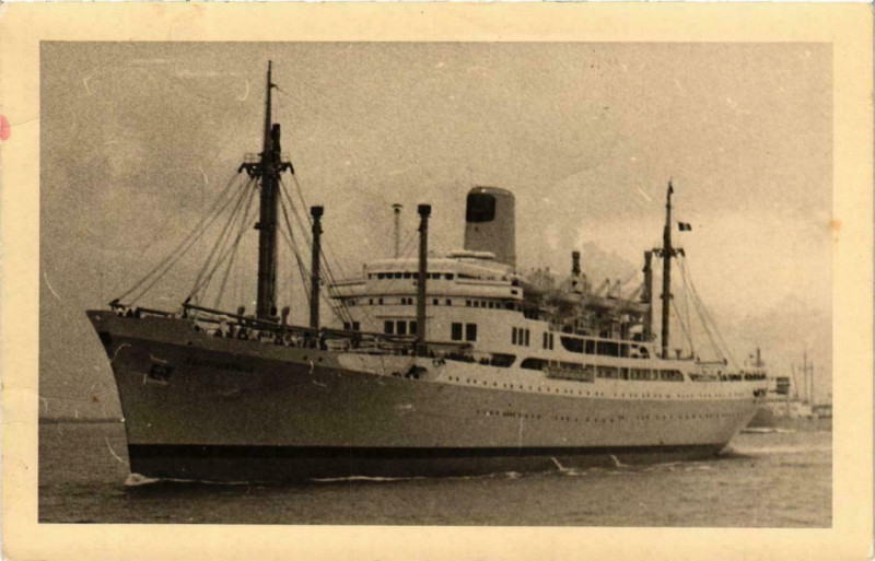 Carte postale ancienne Boudouniville Ships