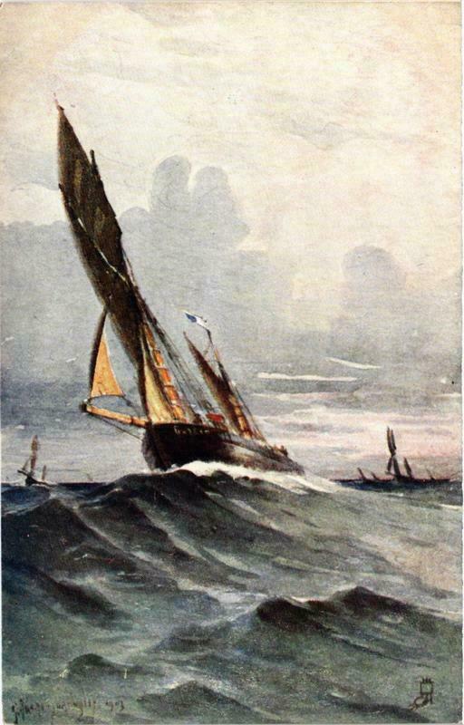 Carte postale ancienne Barque de Peche Ships