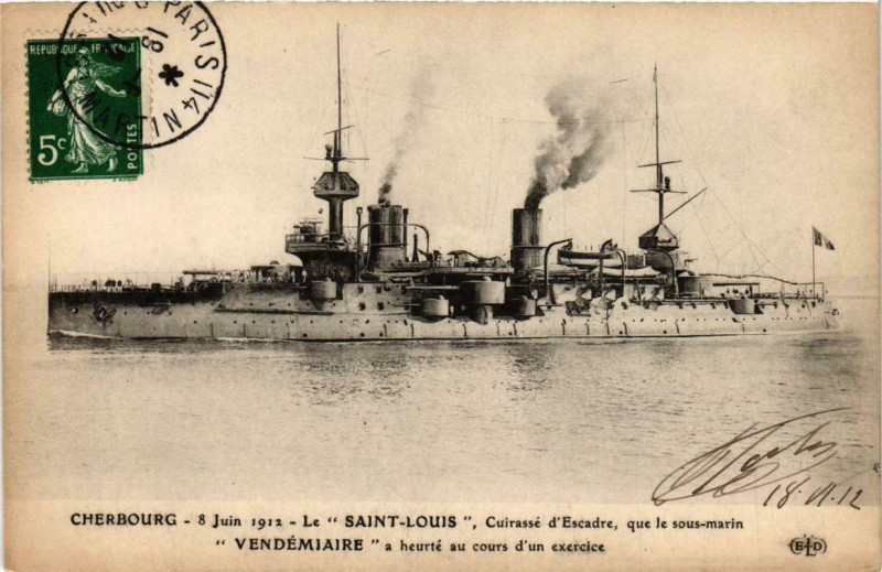 Carte postale ancienne Vendemiaire Ships