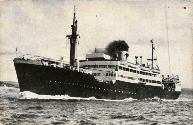 Carte postale ancienne Vapor Carvaho ARAÚJO Ships
