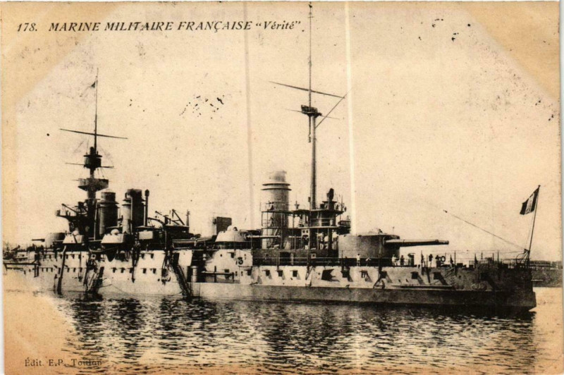 Carte postale ancienne Verite Ships