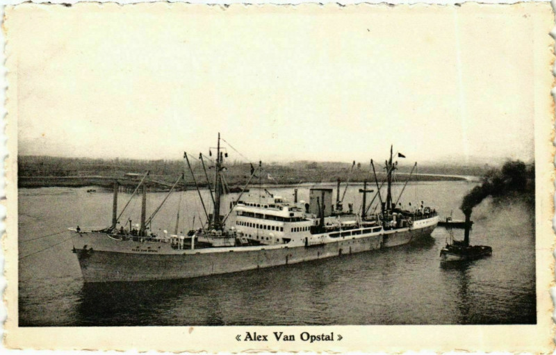 Carte postale ancienne Alex Van Opstal Ships