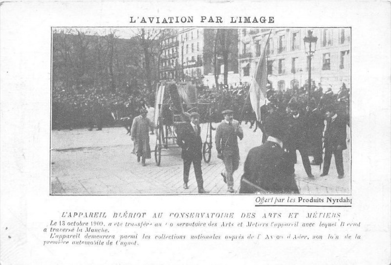 Carte postale ancienne L´AVIATION Par L´IMAGE L'Appareil Bleriot Au Conservatoire Des Arts Et Metie
