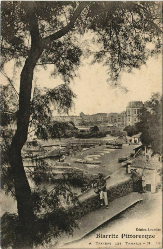 Carte postale ancienne Biarritz France à Biarritz